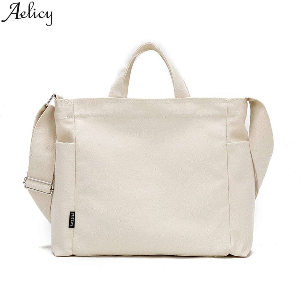 Aelicy Women's Canvas Solid Bag Casual Shopping Bag For Girls And Students Versatile Student School Crossbody Bag With Pocket
Aelicy Women's Canvas Solid Bag Casual Shopping Bag For Girls And Students Versatile Student School Crossbody Bag With Pocket