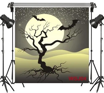 LB Polyester & Vinyl Halloween Theme Full Moon Dead Tree Bats Backdrops Background For Photography Studio Backdrop Photo Props
LB Polyester & Vinyl Halloween Theme Full Moon Dead Tree Bats Backdrops Background For Photography Studio Backdrop Photo Props