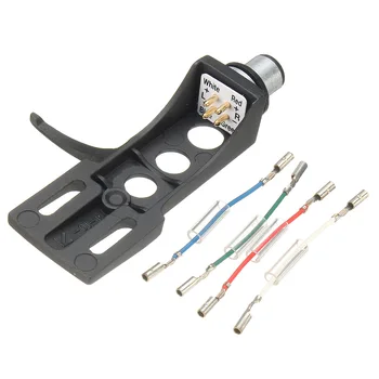 Black Metal Turntable Headshell Player Phono For Technics & Other Turntables Plated 4-pin S-shaped or straight tonearms
Black Metal Turntable Headshell Player Phono For Technics & Other Turntables Plated 4-pin S-shaped or straight tonearms