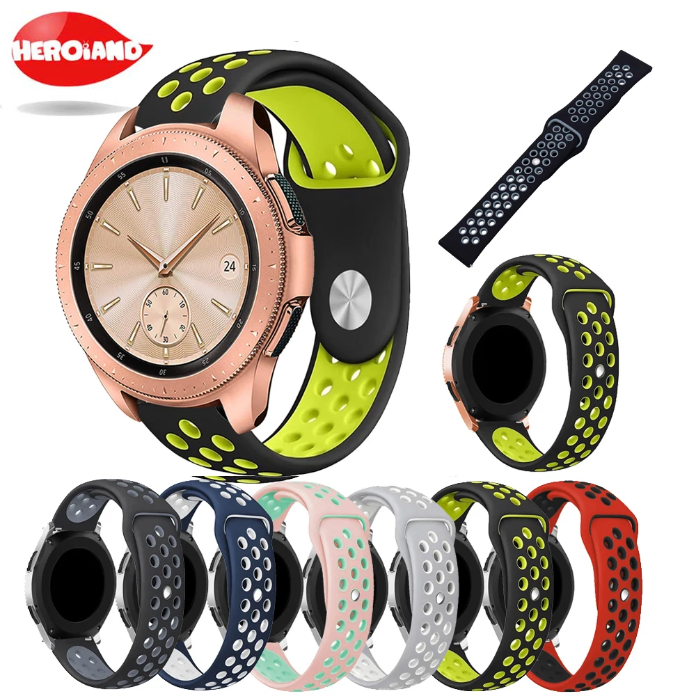 Sports silicone Band for Samsung Galaxy Gear S3/S2/Gear Sport Strap For Huami Amazfit Bip/Amazfit 2 20mm 22mm Smart Watchband
Sports silicone Band for Samsung Galaxy Gear S3/S2/Gear Sport Strap For Huami Amazfit Bip/Amazfit 2 20mm 22mm Smart Watchband