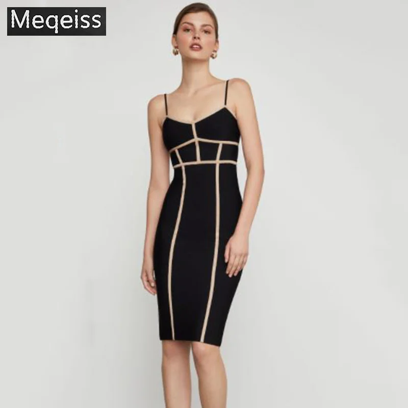 2019New Summer Women Dress V Neck Sleeveless Bandage Dress Sexy Bodycon Elegant Celebrity Party Black Dresses Vestidos wholesale
2019New Summer Women Dress V Neck Sleeveless Bandage Dress Sexy Bodycon Elegant Celebrity Party Black Dresses Vestidos wholesale
