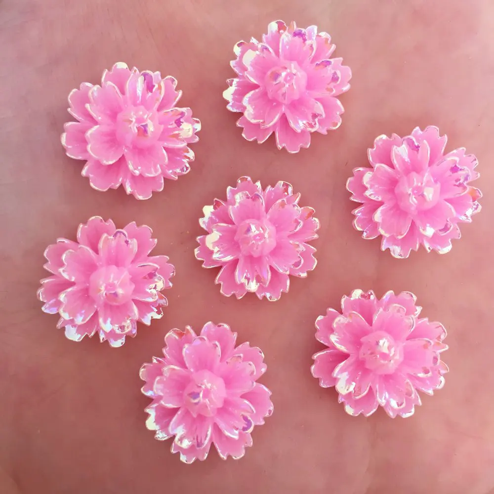 Shiny Pink 20pcs 18mm AB Resin flower Flatback rhinestone applique DIY Resin Scrapbook Wedding Ornaments SF007*2
Shiny Pink 20pcs 18mm AB Resin flower Flatback rhinestone applique DIY Resin Scrapbook Wedding Ornaments SF007*2