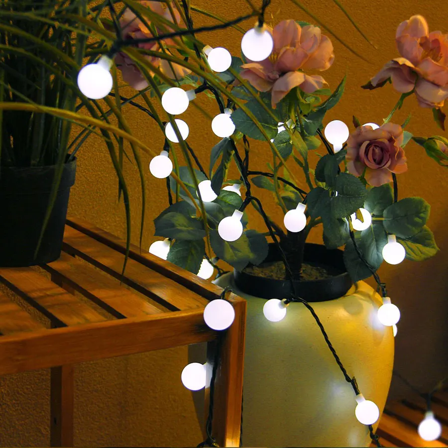 20/30 LED Solar Panel Cherry Ball Shape Fairy Light Patio Home Bedroom Party Wedding Birthday Christmas Led Lights Decoration 41
20/30 LED Solar Panel Cherry Ball Shape Fairy Light Patio Home Bedroom Party Wedding Birthday Christmas Led Lights Decoration 41