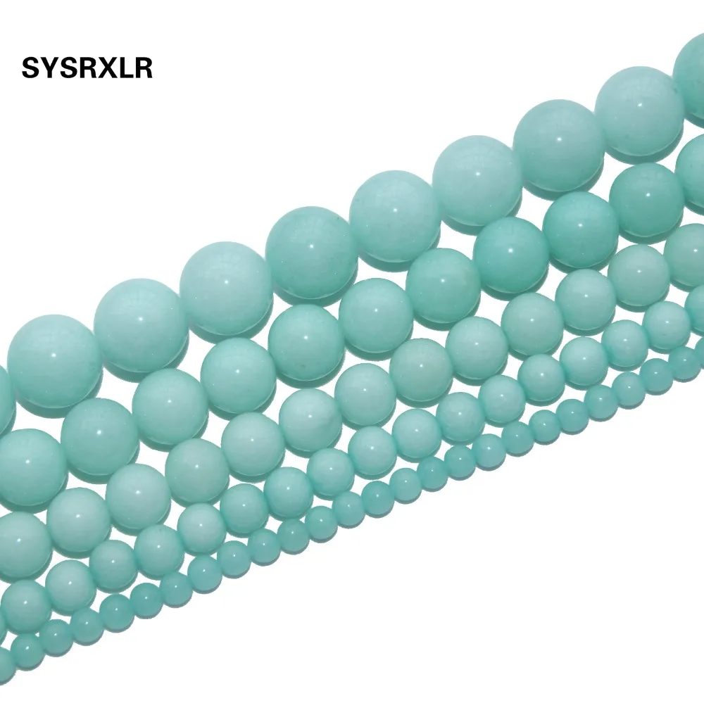 Free Shipping Blue Beads Natural White Stone Beads For Jewelry Making Dye Amazonite Color Diy Bracelet Necklace 4 6 8 10 12 MM
Free Shipping Blue Beads Natural White Stone Beads For Jewelry Making Dye Amazonite Color Diy Bracelet Necklace 4 6 8 10 12 MM