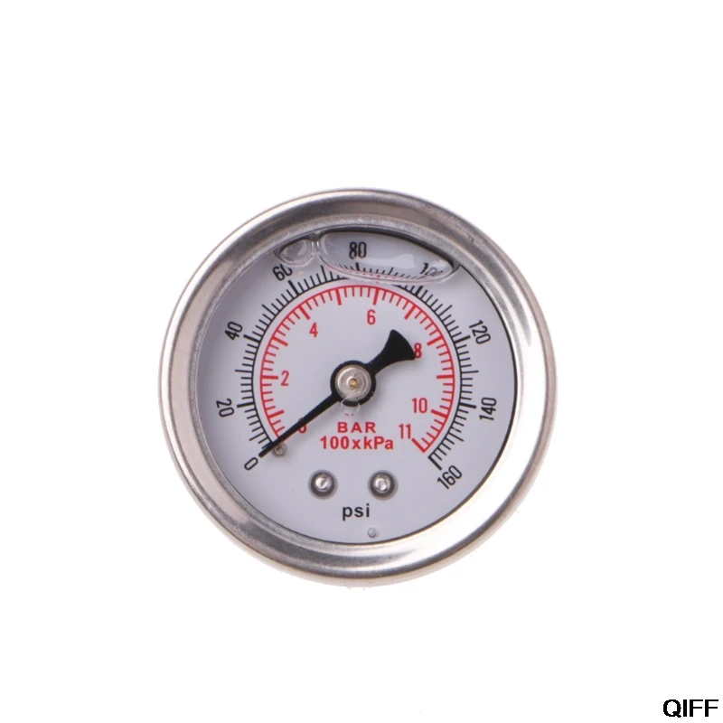 Fuel Pressure Regulator Gauge 0-160 Psi / Bar Liquid Fill Chrome Fuel Oil Gauge May06
Fuel Pressure Regulator Gauge 0-160 Psi / Bar Liquid Fill Chrome Fuel Oil Gauge May06
