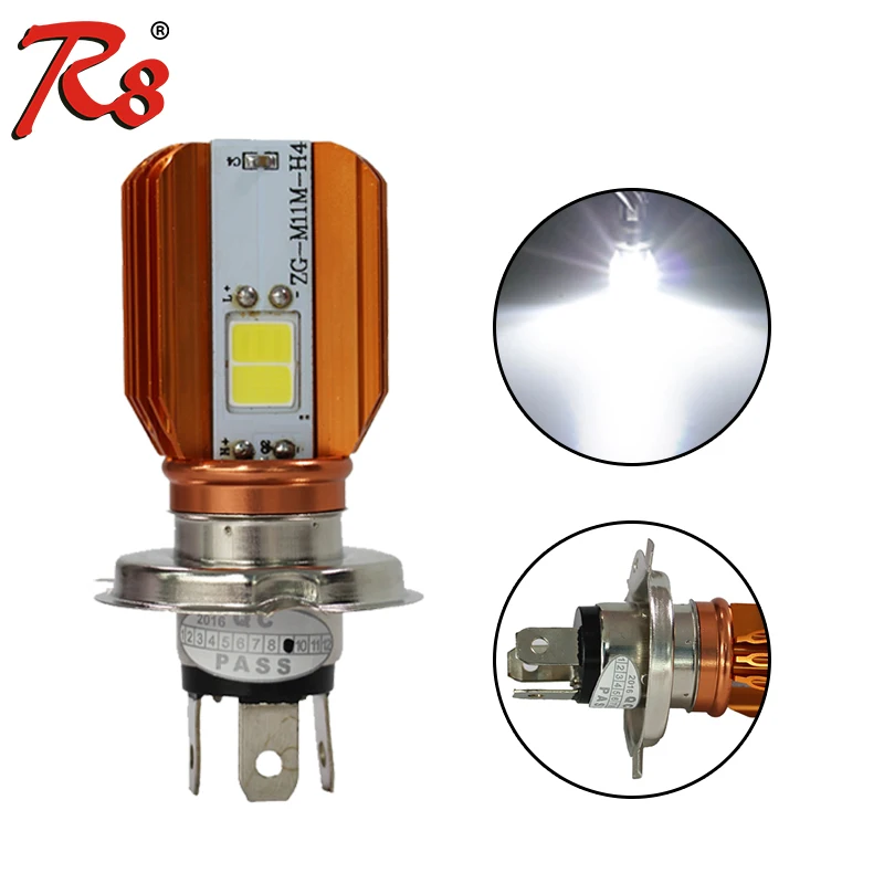 Rtd M11M COB LED Motorcycle Motorbike Headlight Bulb H4 HS1 H6-3 20W 2000LM DC 6000K Direct Fit Plug And Play E-bike LED Light
Rtd M11M COB LED Motorcycle Motorbike Headlight Bulb H4 HS1 H6-3 20W 2000LM DC 6000K Direct Fit Plug And Play E-bike LED Light