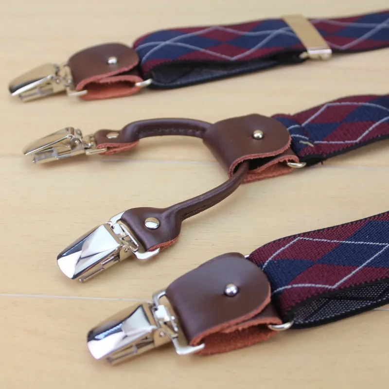 2014 Top Men suspenders Selling elastic jacquard weave genuine leather Men's Suit Braces
2014 Top Men suspenders Selling elastic jacquard weave genuine leather Men's Suit Braces