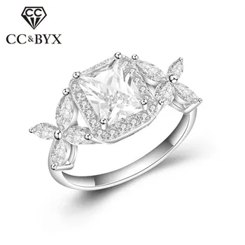 CC S925 Silver Gorgeous Rings For Women Rectangular Cubic Zirconia Butterfly Horse Eye Drill Bridal Wedding Trendy Jewelry CC746
CC S925 Silver Gorgeous Rings For Women Rectangular Cubic Zirconia Butterfly Horse Eye Drill Bridal Wedding Trendy Jewelry CC746