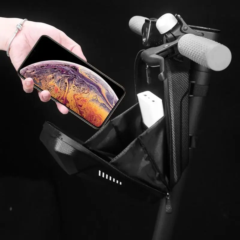 Electric Scooter Front Bag for Xiaomi Mijia M365 Ninebot ES2 Head Handle Bag Charger Tool Storage Hanging Bag For m365 Nextdrive
Electric Scooter Front Bag for Xiaomi Mijia M365 Ninebot ES2 Head Handle Bag Charger Tool Storage Hanging Bag For m365 Nextdrive
