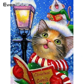 Evershine Diamond Painting Animals Cat Full Drill Square 5D Diamond Mosaic Cartoon Cross Stitch Embroidery Christmas Decoration
Evershine Diamond Painting Animals Cat Full Drill Square 5D Diamond Mosaic Cartoon Cross Stitch Embroidery Christmas Decoration