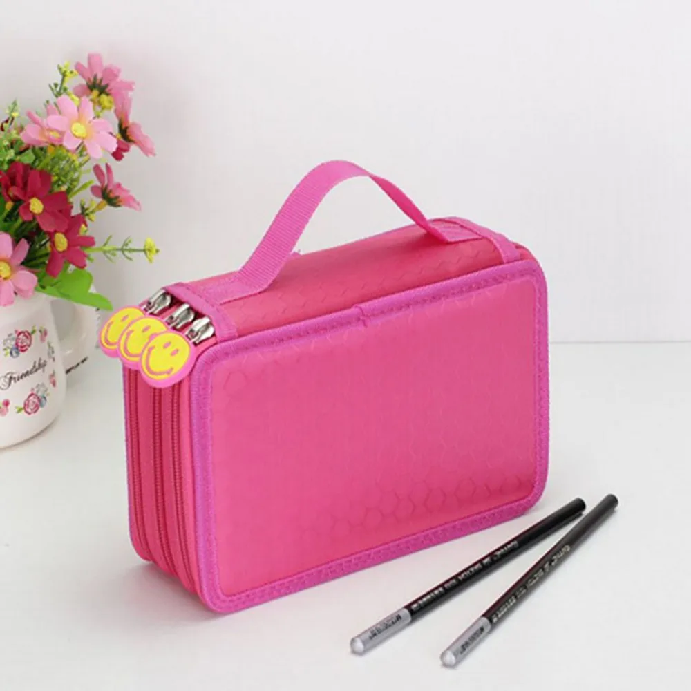 48 Color 52 Hole Gray Multi-function Stationery Bag 24 36 48 72 Stick Pencil Curtain Sketch Color Pencil Bag Large Pencil Case
48 Color 52 Hole Gray Multi-function Stationery Bag 24 36 48 72 Stick Pencil Curtain Sketch Color Pencil Bag Large Pencil Case