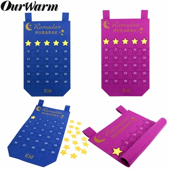 OurWarm Eid Ramadan Festival Ramadan Kareem Decorations Felt Calendar Ramadan Decorations Islam Muslim Happy Eid Mubarak Decor
OurWarm Eid Ramadan Festival Ramadan Kareem Decorations Felt Calendar Ramadan Decorations Islam Muslim Happy Eid Mubarak Decor