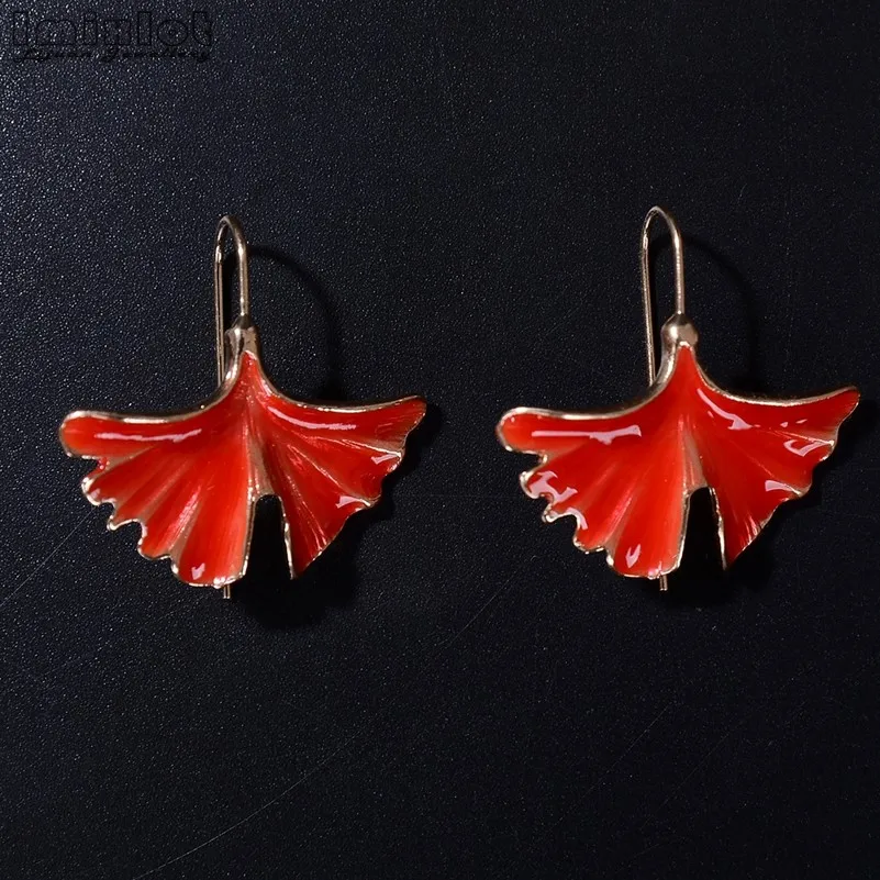 Novelty Ginkgo biloba Leaf Earrings Big Long Dangle Drop Fashion Season Plant Jewelry For Women Girls Ladies Accessories
Novelty Ginkgo biloba Leaf Earrings Big Long Dangle Drop Fashion Season Plant Jewelry For Women Girls Ladies Accessories