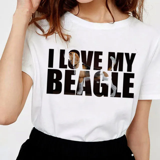 Beagle Border Collie Malinois 90s T Shirt Women Korean Bull Terrier Rottweiler T-shirt Cute Whippet Greyhound Tshirt Tops Female
Beagle Border Collie Malinois 90s T Shirt Women Korean Bull Terrier Rottweiler T-shirt Cute Whippet Greyhound Tshirt Tops Female
