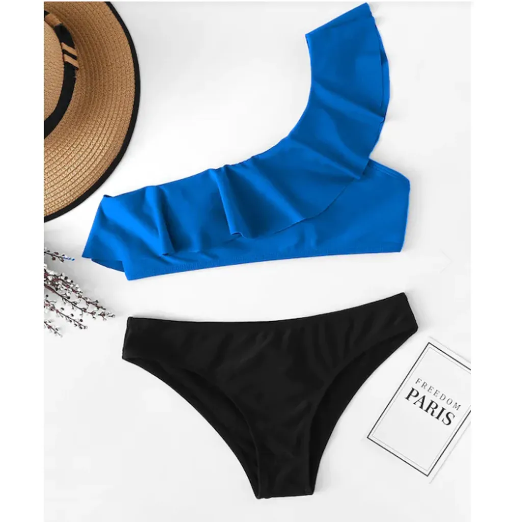 KANCOOLD Women Clothes Sexy Pure Color High Waist Swimsuit Femme Summer Beach Ruffle One Shoulder Two Piece Suits Swimwear Women
KANCOOLD Women Clothes Sexy Pure Color High Waist Swimsuit Femme Summer Beach Ruffle One Shoulder Two Piece Suits Swimwear Women