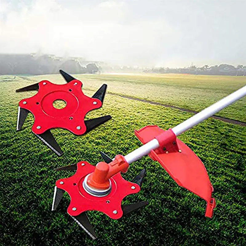 6 Teeth Garden Lawn Mower Blade Durable Manganese Steel Grass Trimmer Brush Cutter Head Garden Lawn Grass Trimmer Head Blades
6 Teeth Garden Lawn Mower Blade Durable Manganese Steel Grass Trimmer Brush Cutter Head Garden Lawn Grass Trimmer Head Blades