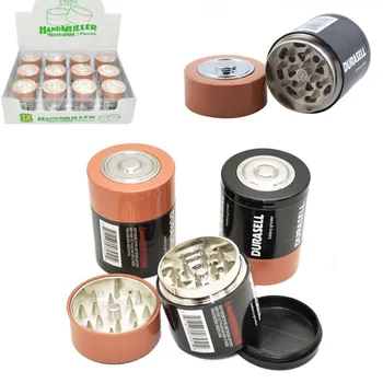 3parts Herb Grinder Weed Tobacco Smoke Water Pipe Glass Pipe Battery Shape High Quality
3parts Herb Grinder Weed Tobacco Smoke Water Pipe Glass Pipe Battery Shape High Quality