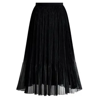 Women Long Skirts Elastic High Waist Pleated Maxi Skirts Beach Bohemian Vintage Summer Pure Color Black Fashion Summer 2019 Soft
Women Long Skirts Elastic High Waist Pleated Maxi Skirts Beach Bohemian Vintage Summer Pure Color Black Fashion Summer 2019 Soft
