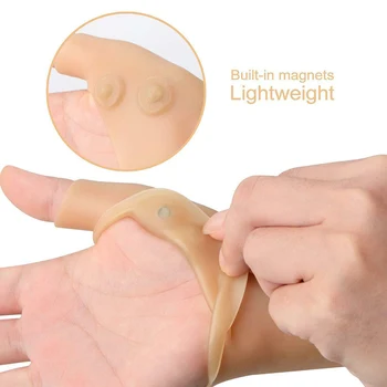 1 Pair Breathable Silicone Wrist Thumb Support Braces Soft Lightweight Splint Braces RT99
1 Pair Breathable Silicone Wrist Thumb Support Braces Soft Lightweight Splint Braces RT99