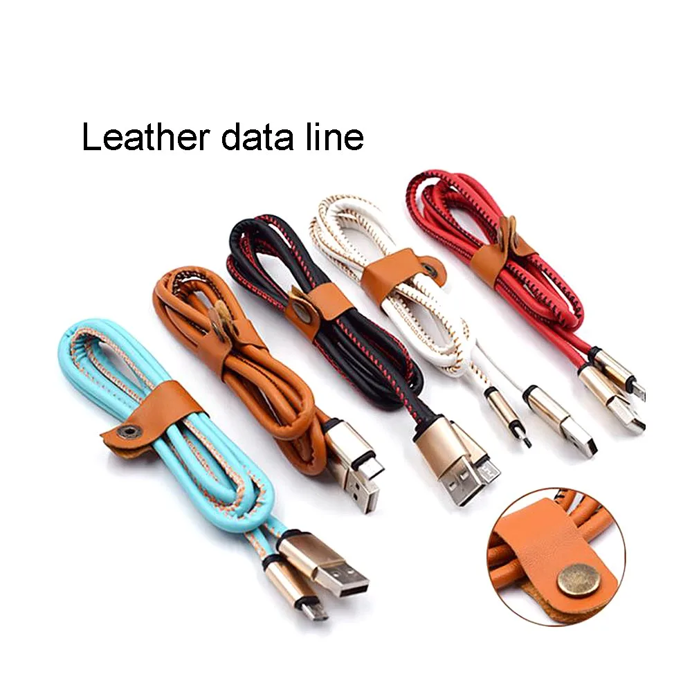 1M Micro USB Data Line Portable Fast Charging Cable For Mobile Phones Leather quick Braided Cord Cable for xiaomi redmi Samsung
1M Micro USB Data Line Portable Fast Charging Cable For Mobile Phones Leather quick Braided Cord Cable for xiaomi redmi Samsung