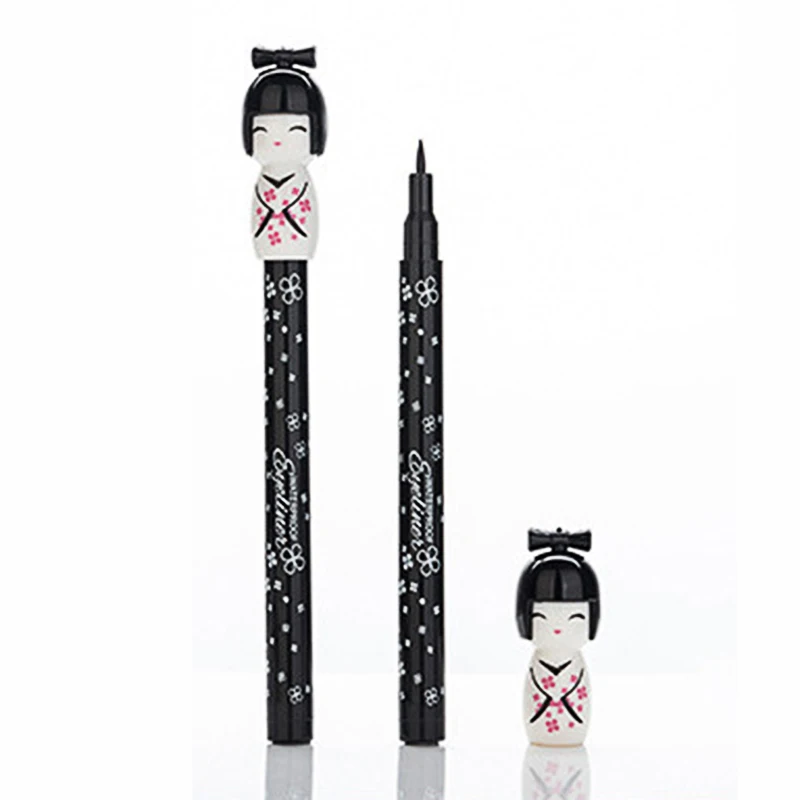 New 1PC Doll Black Waterproof Liquid Eyeliner Make Up Beauty Comestics Long-lasting Eye Liner Pencil Makeup Tools for Eyeshadow
New 1PC Doll Black Waterproof Liquid Eyeliner Make Up Beauty Comestics Long-lasting Eye Liner Pencil Makeup Tools for Eyeshadow