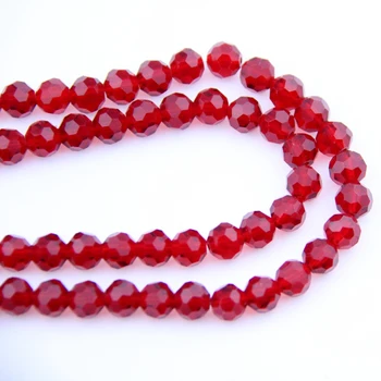 Siam 6mm Glass Round Shape Loose Spacer Bead K9 Crystal 32 Faceted Ball Beads For Home Decoration
Siam 6mm Glass Round Shape Loose Spacer Bead K9 Crystal 32 Faceted Ball Beads For Home Decoration