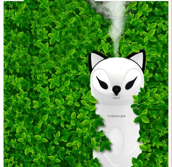 humidifier Mini Double USB interface Fox humidifying Home office desktop car 180ML Continuous/intermittent spray
humidifier Mini Double USB interface Fox humidifying Home office desktop car 180ML Continuous/intermittent spray