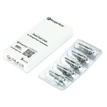 5pcs Kanger Protank 3/Mini Protank 3/AeroTank /Mini /Aerotank Mega/EVOD 2/T3D/EVOD Coil 1.0ohm 1.2ohm 1.5ohm 1.8ohm Dual Coil
5pcs Kanger Protank 3/Mini Protank 3/AeroTank /Mini /Aerotank Mega/EVOD 2/T3D/EVOD Coil 1.0ohm 1.2ohm 1.5ohm 1.8ohm Dual Coil
