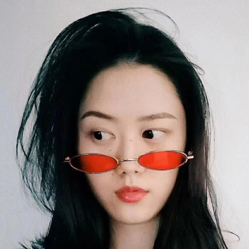 GY Улитка ретро маленькие овальные солнцезащитные очки для женщин унисекс 2018
