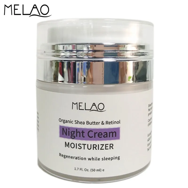 MELAO 50g Organic Shea Butter & Retinol Face Cream Night Cream Anti Aging Moisturizing Skin Care Facial Cream
MELAO 50g Organic Shea Butter & Retinol Face Cream Night Cream Anti Aging Moisturizing Skin Care Facial Cream