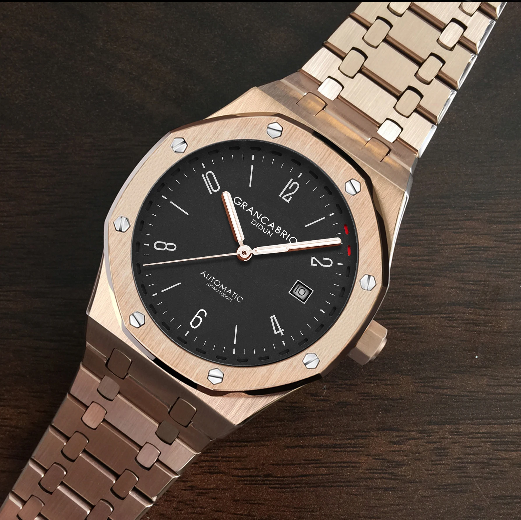 DIDUN Men Automatic Mechanical Watch Top Brand Luxury watch Men Steel Army Military Watch Male Business waterproof wristwatch
DIDUN Men Automatic Mechanical Watch Top Brand Luxury watch Men Steel Army Military Watch Male Business waterproof wristwatch