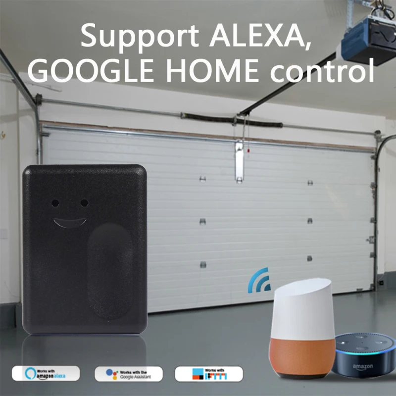 Smart eWeLink APP WiFi Switch Garage Door Controller for Car Garage Opener Remote Control Timing Voice Control For android IOS
Smart eWeLink APP WiFi Switch Garage Door Controller for Car Garage Opener Remote Control Timing Voice Control For android IOS