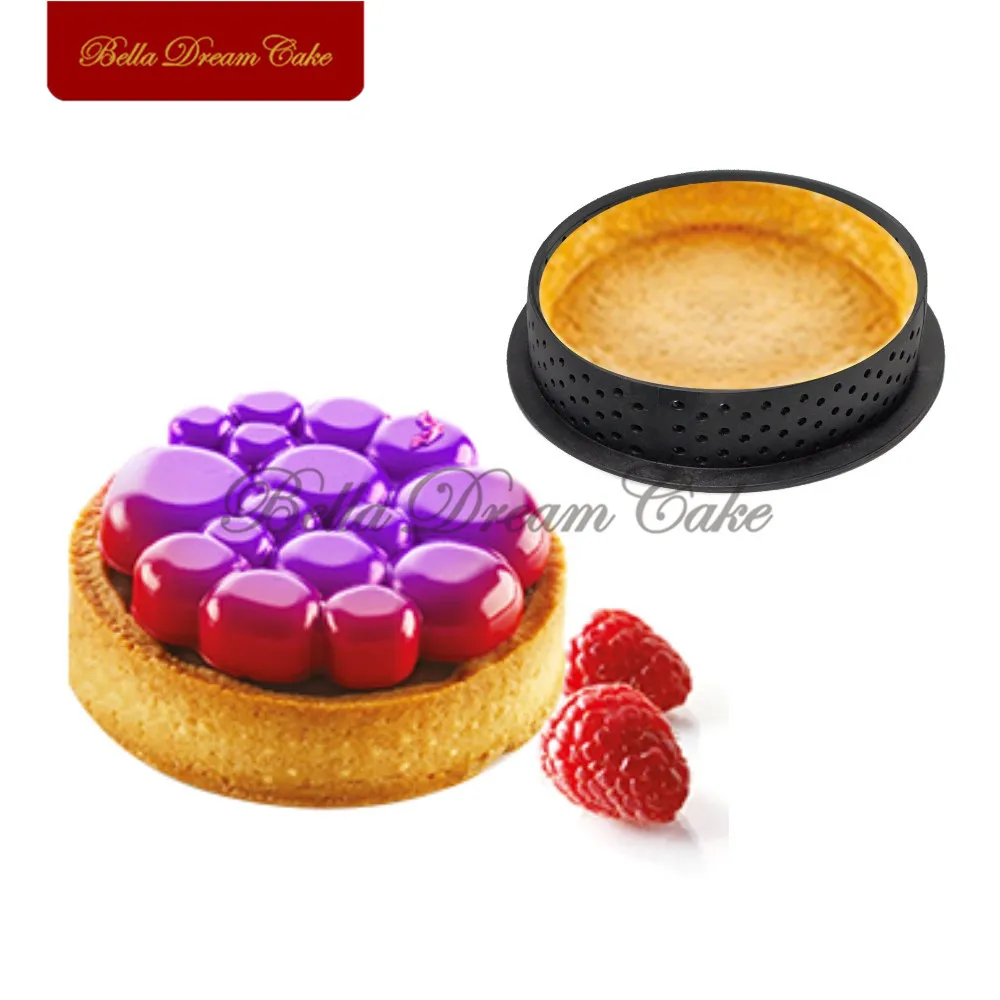 Round Shape Mousse Mould Plastic Tart Ring French Dessert Perforated Cake Mousse Circle Cake Decorating Tool Cake Mold Bakeware
Round Shape Mousse Mould Plastic Tart Ring French Dessert Perforated Cake Mousse Circle Cake Decorating Tool Cake Mold Bakeware