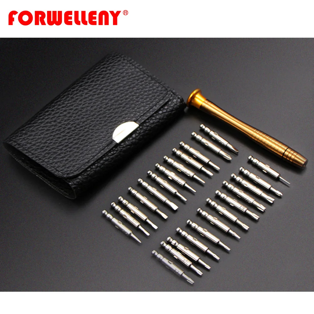 Screwdriver Set 25 in 1 Torx Screwdriver Repair Tool Set First-aid Kit Opening For Cellphone Tablet PC Store Hand tools
Screwdriver Set 25 in 1 Torx Screwdriver Repair Tool Set First-aid Kit Opening For Cellphone Tablet PC Store Hand tools
