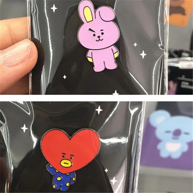 Kpop Bangtan Boy TATA KOYA CHIMMY RJ Metal Pins Badges Biscuits Brooch Chestpin Costume Accessory Decor HF059
Kpop Bangtan Boy TATA KOYA CHIMMY RJ Metal Pins Badges Biscuits Brooch Chestpin Costume Accessory Decor HF059