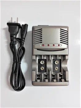 4 Slots Battery Charger with Over Current Protection for NI-MH / NI-CD / 9V / AA / AAA Rechargeable Batteries
4 Slots Battery Charger with Over Current Protection for NI-MH / NI-CD / 9V / AA / AAA Rechargeable Batteries