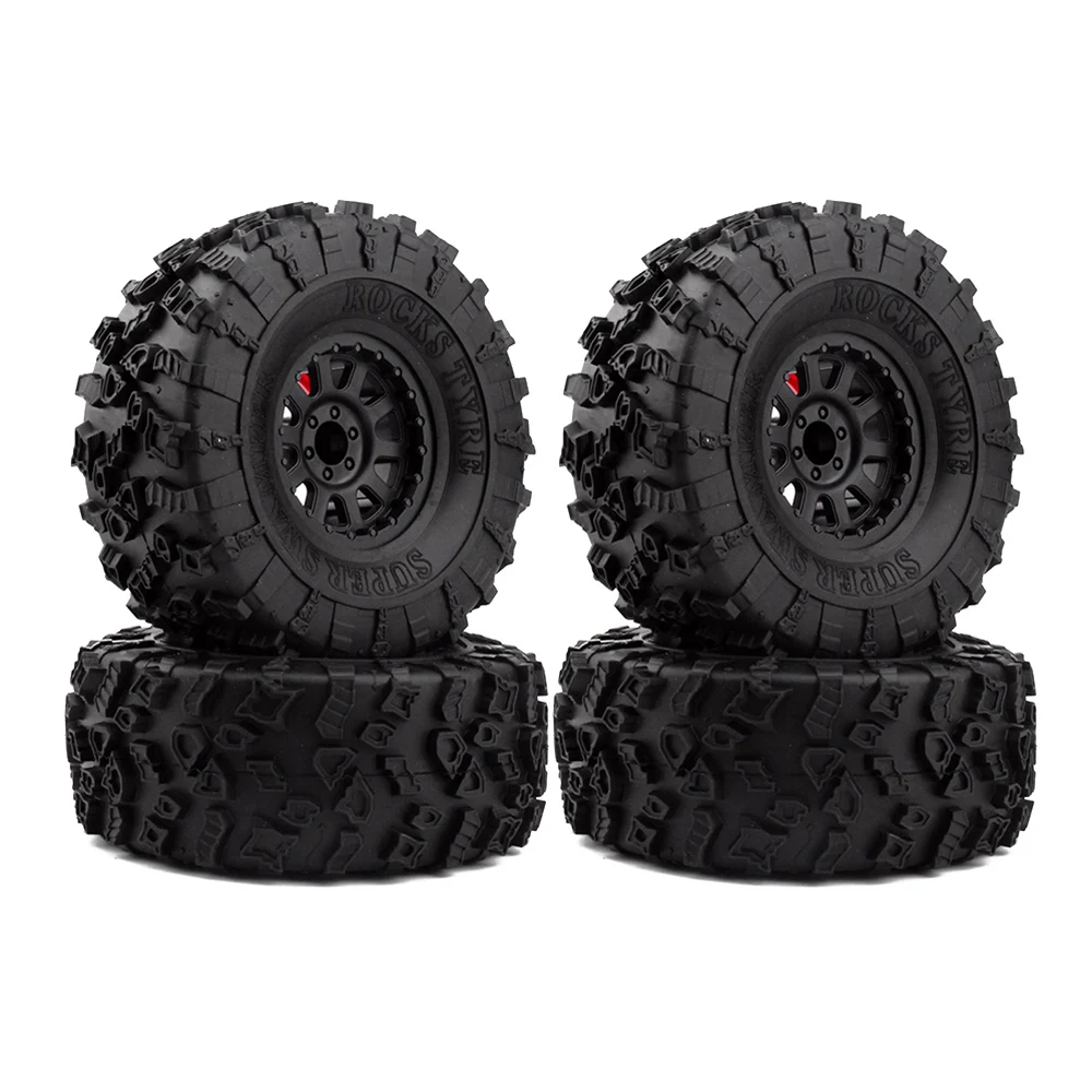 4pcs AX-4021E 132mm 2.2inch Rim Rubber Tyre Wheel Set for Axial SCX10 RC4WD D90 1/10 RC Rock Crawler Car
4pcs AX-4021E 132mm 2.2inch Rim Rubber Tyre Wheel Set for Axial SCX10 RC4WD D90 1/10 RC Rock Crawler Car