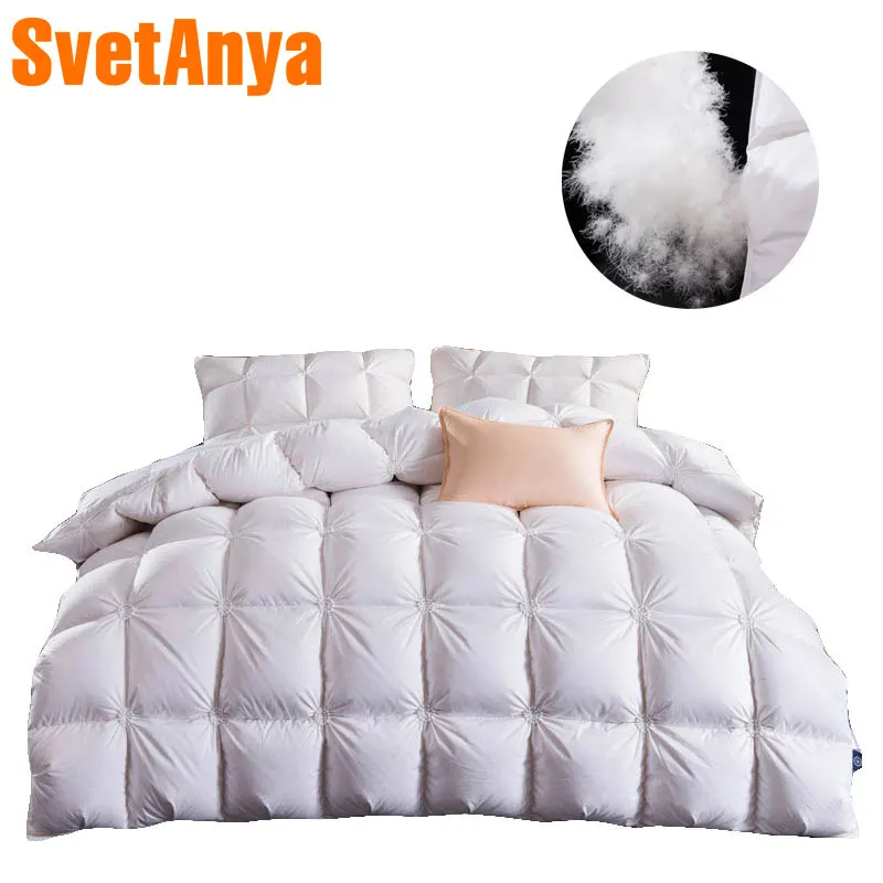 2018 Solid Thick Duvet Winter Comforters Stitching Quilt Cotton Fabric White Duck Goose Down Filler Queen King Size Warm
2018 Solid Thick Duvet Winter Comforters Stitching Quilt Cotton Fabric White Duck Goose Down Filler Queen King Size Warm