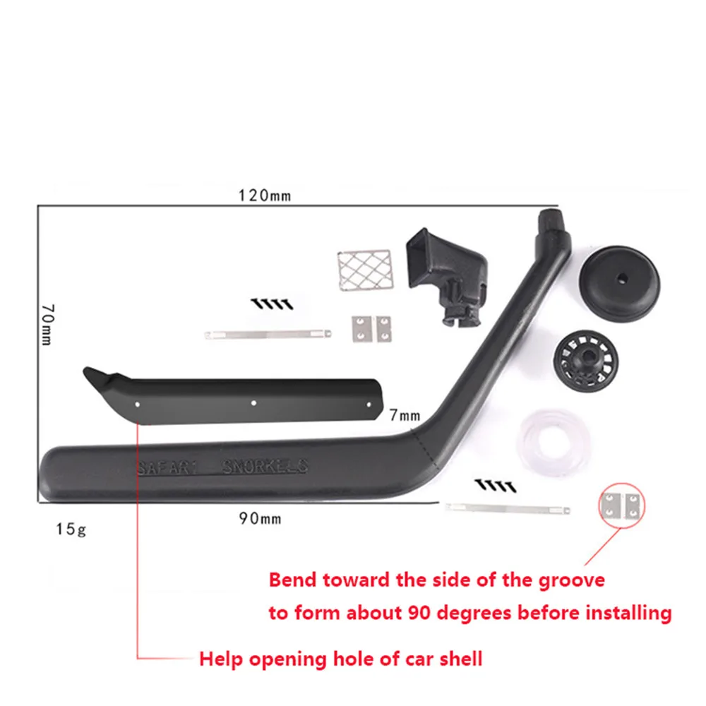 for Traxxas trx-4 Ford Bronco RC Car Snorkel Kit /Raised Air Intake Kit pre Filter Cleaner Dust Collecting Cover RC Car Parts
for Traxxas trx-4 Ford Bronco RC Car Snorkel Kit /Raised Air Intake Kit pre Filter Cleaner Dust Collecting Cover RC Car Parts