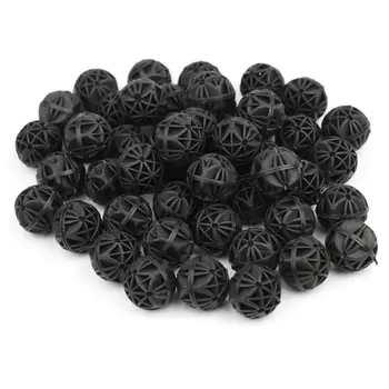 50 Pcs Black 16mm Plastic Bio Balls Aquarium Pond Fish Tank Wet/Dry Canister Filter Clean Media Aquariums Accessories
50 Pcs Black 16mm Plastic Bio Balls Aquarium Pond Fish Tank Wet/Dry Canister Filter Clean Media Aquariums Accessories