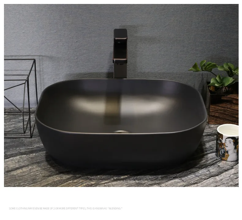 Europe Style Handmade Countertop Basin Bathroom Sink Ceramic wash basin porcelain bowl top sinks (5)