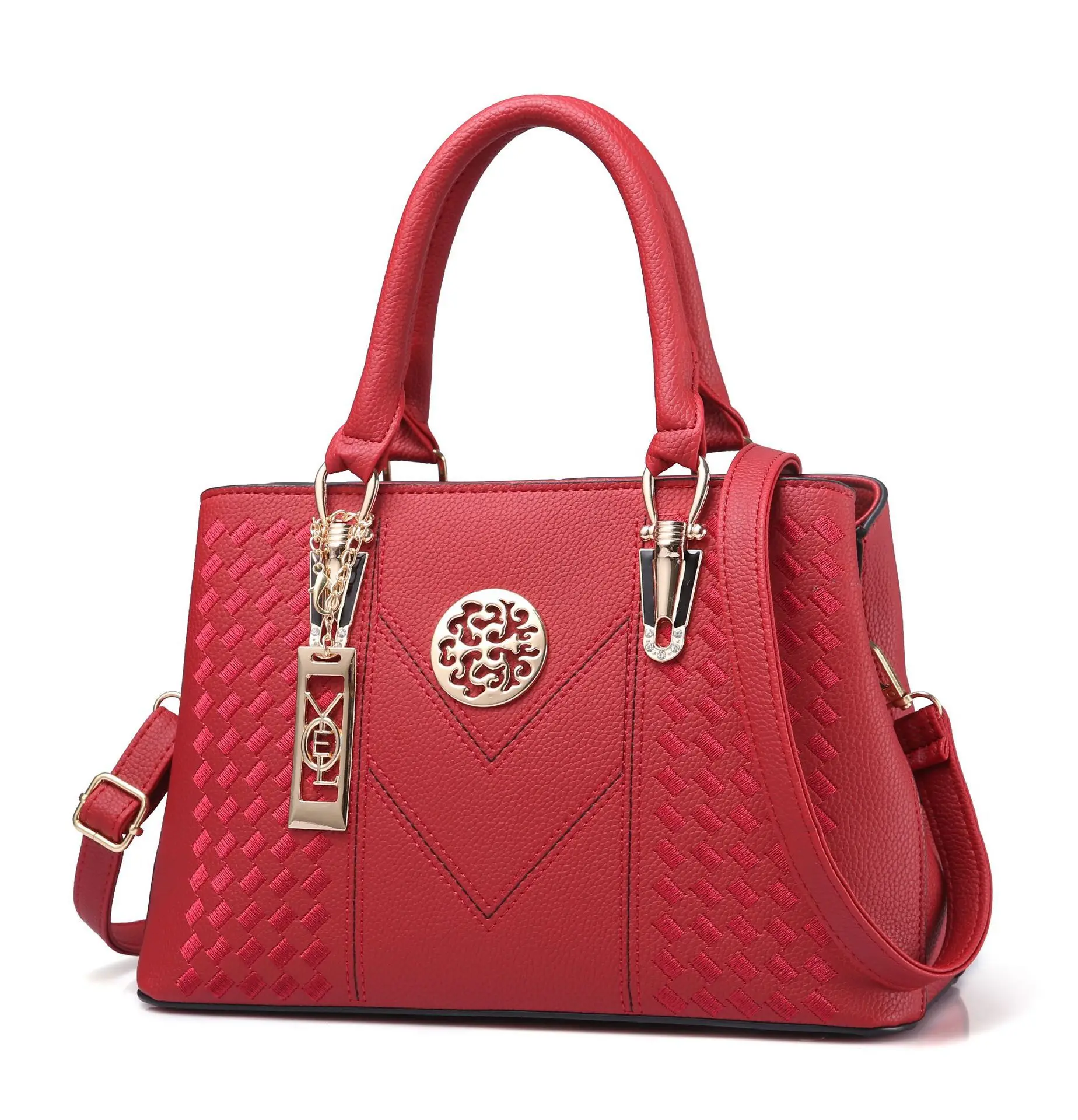 Brand PU leather large capacity ladies handbag mesh shoulder bag fashion casual luxury designer Messenger bag ladies handbag
Brand PU leather large capacity ladies handbag mesh shoulder bag fashion casual luxury designer Messenger bag ladies handbag
