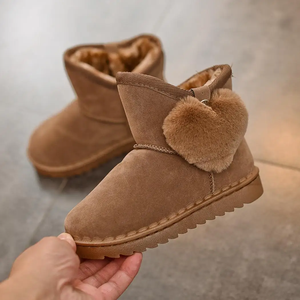 Children Casual Soft Solid Non-Slip Winter Rhinestone Slip-on Rubber Warm Snow Boots Artificial Leather
Children Casual Soft Solid Non-Slip Winter Rhinestone Slip-on Rubber Warm Snow Boots Artificial Leather