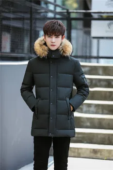 Winter Mens Big Fur Hood Down Jackets Fashion Thick Warm Long Duck Down Coats Quality Clothing Male Down Parka Outerwear JK-8807
Winter Mens Big Fur Hood Down Jackets Fashion Thick Warm Long Duck Down Coats Quality Clothing Male Down Parka Outerwear JK-8807