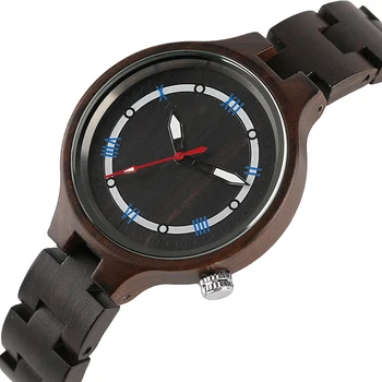 Creative Full Wood Watch Blue Roman Numbers Circle Dial Handmade Natural Wooden Wristwatch Women Sports Outdoor Clock
Creative Full Wood Watch Blue Roman Numbers Circle Dial Handmade Natural Wooden Wristwatch Women Sports Outdoor Clock
