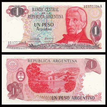 Argentina 1 Pesos, 1983/1984, P-311, UNC, Uncirculated, Collection, Gift, America, Original Paper Notes
Argentina 1 Pesos, 1983/1984, P-311, UNC, Uncirculated, Collection, Gift, America, Original Paper Notes