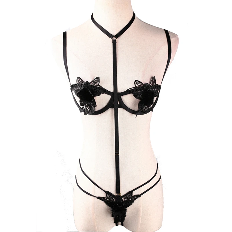Sexy Lingerie Women Underwear Bralette Bandage Lace Floral Hollow Out Underwire Bra and Panty Set Embroidery Intimates
Sexy Lingerie Women Underwear Bralette Bandage Lace Floral Hollow Out Underwire Bra and Panty Set Embroidery Intimates