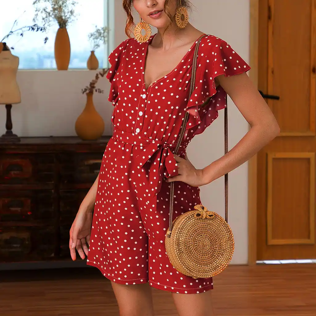 frill playsuits