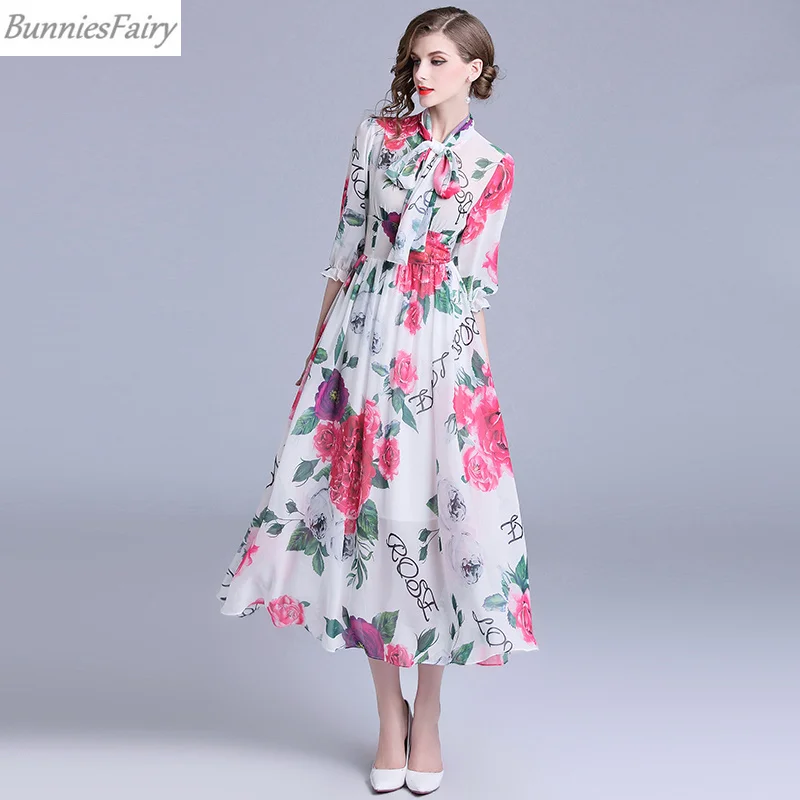 BunniesFairy 2018 Autumn New Women Elegant Style Retro Red Rose Letter Flower Floral Print White Midi Dress Butterfly Bow Ribbon
BunniesFairy 2018 Autumn New Women Elegant Style Retro Red Rose Letter Flower Floral Print White Midi Dress Butterfly Bow Ribbon