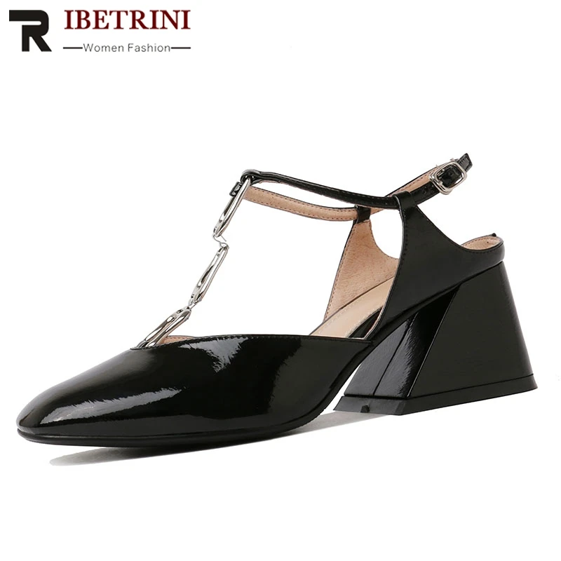 RIBETRINI 2019 New Brand Woman Shoes T-Strap Sexy Sandals Hoof Heels Women Sandals Shoes Woman
RIBETRINI 2019 New Brand Woman Shoes T-Strap Sexy Sandals Hoof Heels Women Sandals Shoes Woman